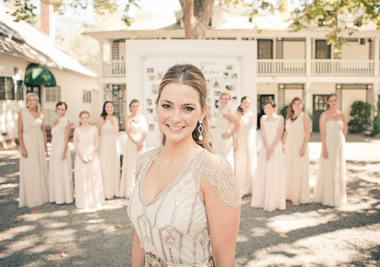 Jenny Packham gold and sequin beaded wedding dress