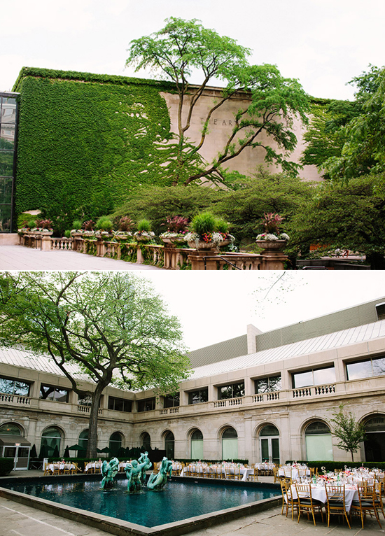 The Art Institute, Chicago outdoor garden