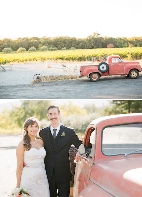 vintage truck and scenic pond vintage truck and scenic pond