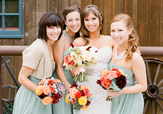 vibrant bridesmaid bouquets vibrant bridesmaid bouquets
