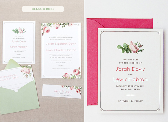 Hello Lucky! wedding invites Hello Lucky! wedding invites