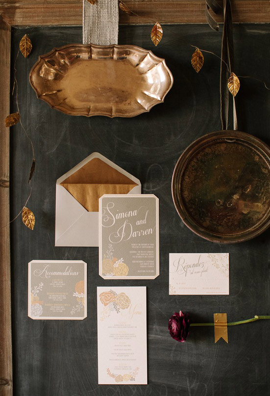 gold winter wedding inspiration gold winter wedding inspiration