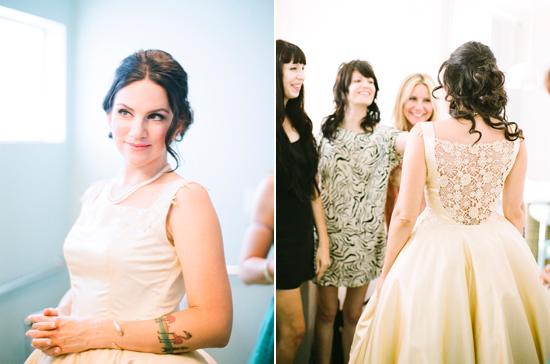 vintage Edith Palm dress by Sarah Aaronson | Photo by Nancy Neil