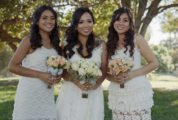 Soft romantic bridesmaid dress | 100 Layer Cake