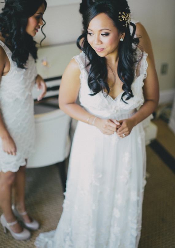 Claire Pettibone wedding dress | 100 Layer Cake