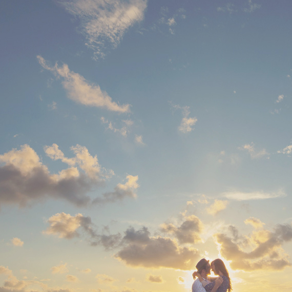 Brooklyn rooftop engagement | Photo by W.Scott Chester Brooklyn rooftop engagement | Photo by W.Scott Chester