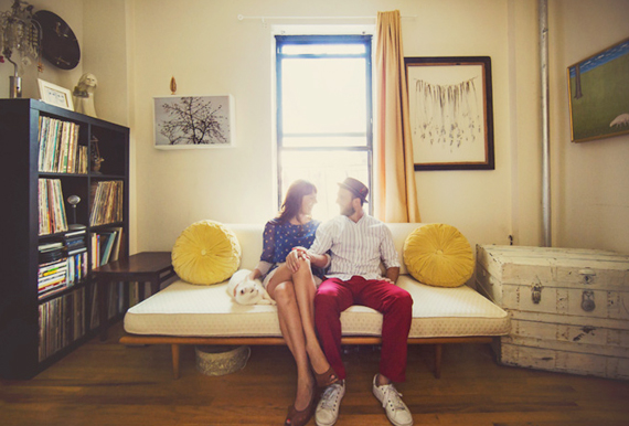 at home engagement session | Photo by W.Scott Chester at home engagement session | Photo by W.Scott Chester
