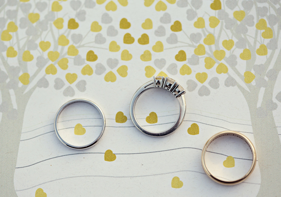 tiny wedding heart paper and wedding rings | Photo by Marianne Taylor tiny wedding heart paper and wedding rings | Photo by Marianne Taylor