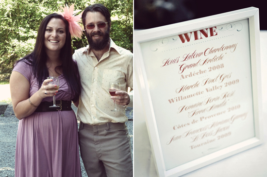 framed wine menu | Photo by Anne Nunn Photography framed wine menu | Photo by Anne Nunn Photography