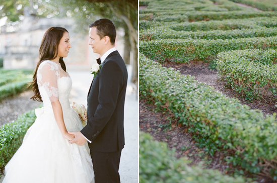romantic graden wedding portrait | Photo by KT Merry 