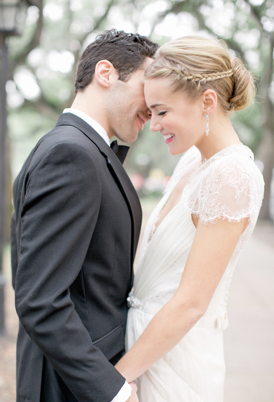 lace-capped sleeves and braided hair | Photo by Jeremy Harwell lace-capped sleeves and braided hair | Photo by Jeremy Harwell