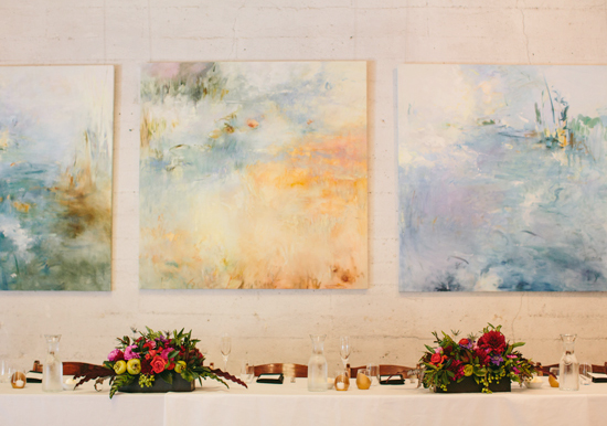 colorful planter box centerpieces | Photo by Jessica Burke colorful planter box centerpieces | Photo by Jessica Burke