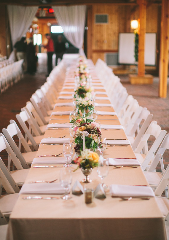 long elegant tablescape | Steven Michael Photo | 100 Layer Cake