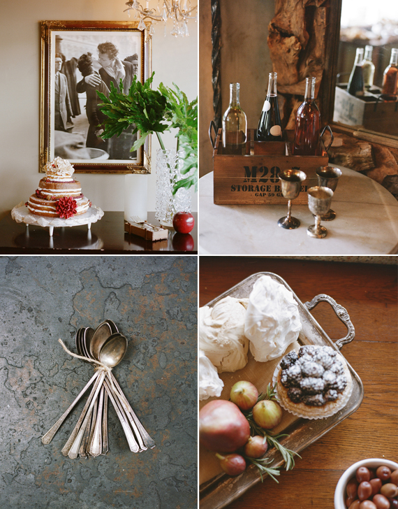 Intimate restaurant elopement | 100 Layer Cake Intimate restaurant elopement | 100 Layer Cake