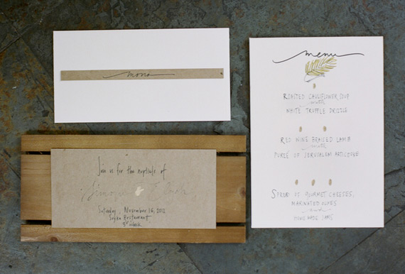 Intimate restaurant elopement | 100 Layer Cake Intimate restaurant elopement | 100 Layer Cake