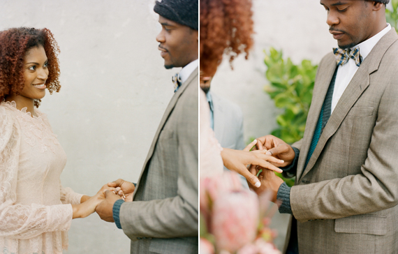 Intimate restaurant elopement | 100 Layer Cake Intimate restaurant elopement | 100 Layer Cake