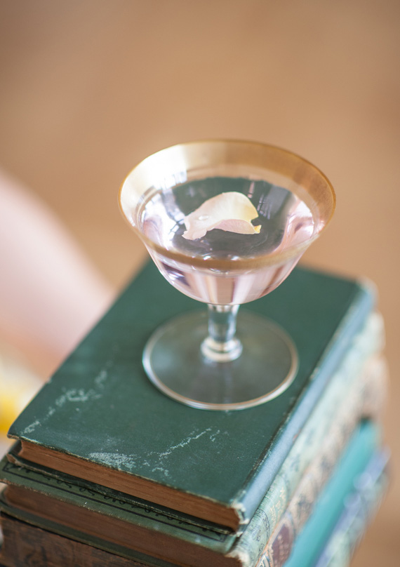 rose petal martini | 100 Layer Cake 