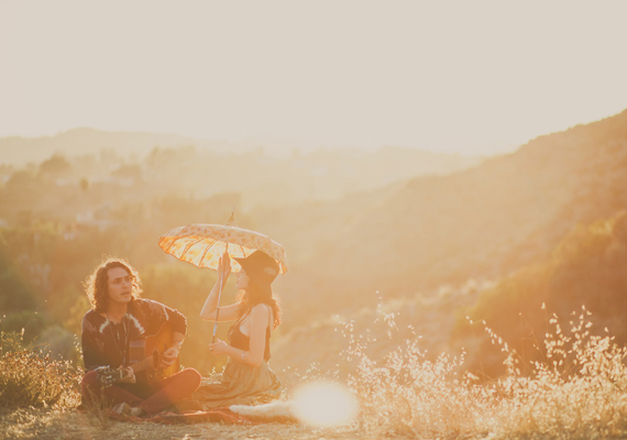 Bohemian engagement shoot | 100 Layer Cake