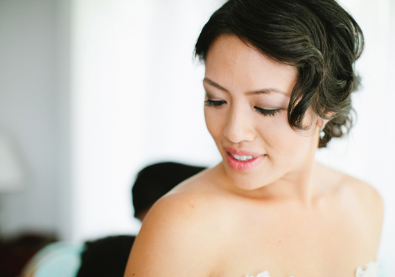Soft wedding makeup | Photos by Birds of a Feather | 100 Layer Cake