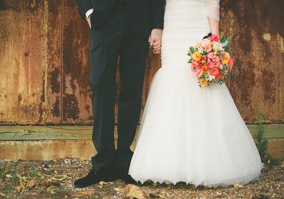 Monique Llhulier wedding dress | photos by Jason Hales | 100 Layer Cake
