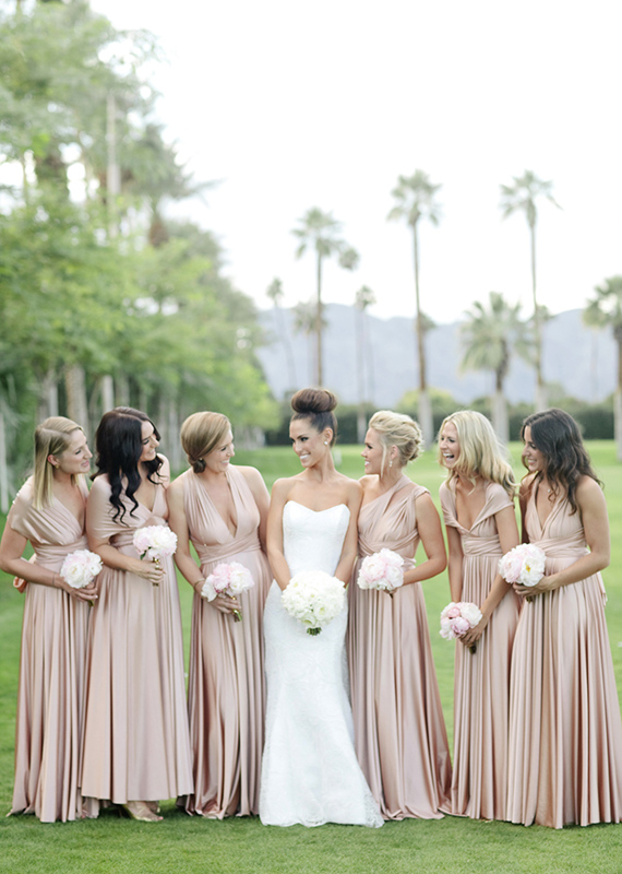  two birds bridal bridesmaid dresses | photo by Joielala | 100 Layer Cake