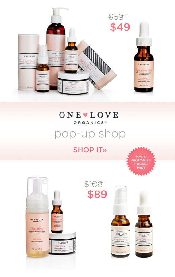 One Love Organics Pop-up Shop | 100 Layer Cake