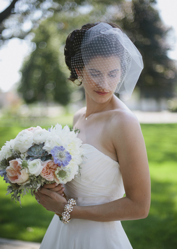 Justin Alexander wedding | Photo by Lime Green Photography | 100 Layer Cakedress