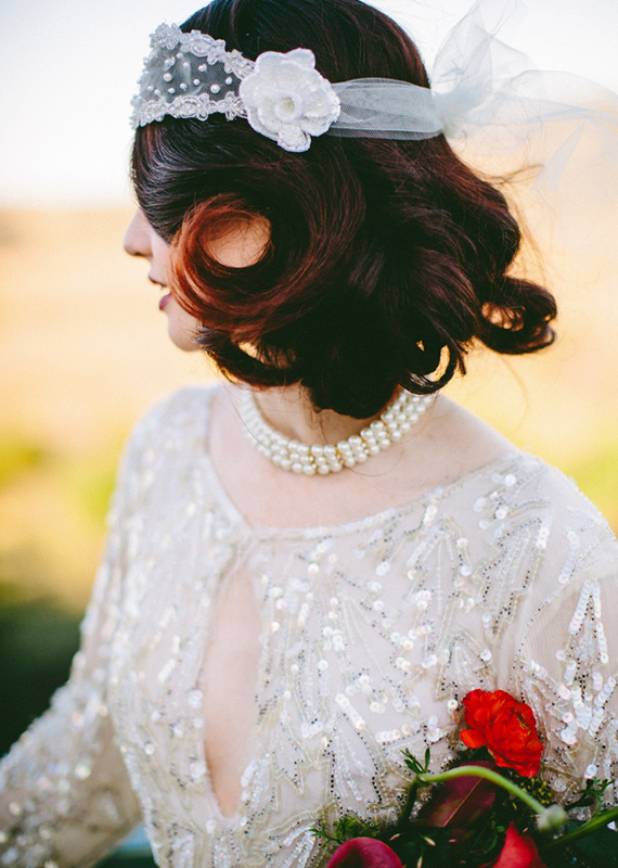 Great Gatsby wedding inspiration | photos by Lauren Scotti | 100 Layer Cake