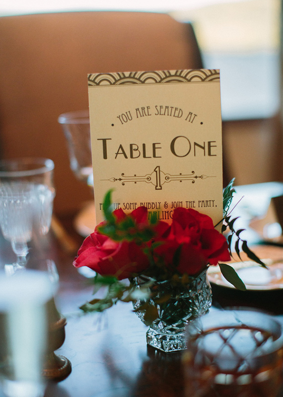 Great Gatsby wedding inspiration | photos by Lauren Scotti | 100 Layer Cake