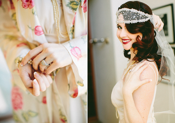 Great Gatsby wedding inspiration | photos by Lauren Scotti | 100 Layer Cake