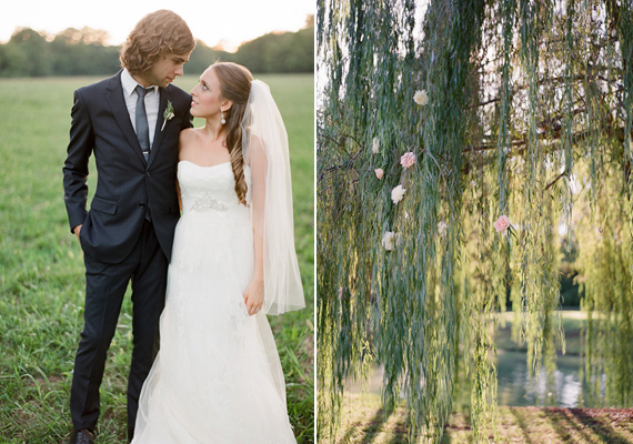 Outdoor southern wedding | photo by Brandon Chesbro | 100 Layer Cake