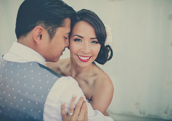 Casablanca wedding dress | photo by Rock the Image | 100 Layer Cake