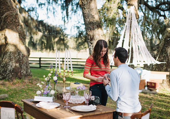 surprise engagement | photos by Penny & Finn | 100 Layer Cake