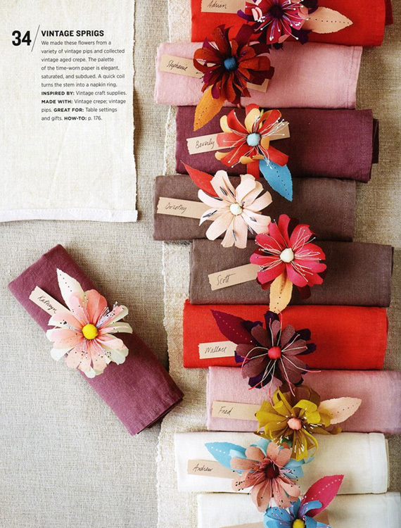 Paper flower book from Thuss + Farrell 100 Layer Cake Bloglovin’
