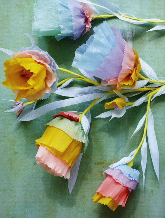 Paper flower book from Thuss + Farrell Wedding Inspiration 100 Layer Cake