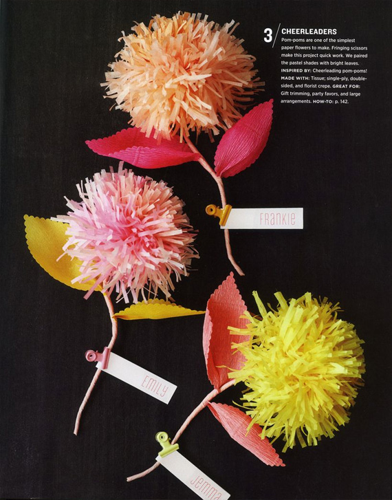 Paper flower book from Thuss + Farrell 100 Layer Cake Bloglovin’