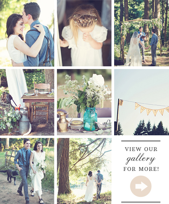 Rustic Oregon wedding | photo by Anthem Photography | 100 Layer Cake