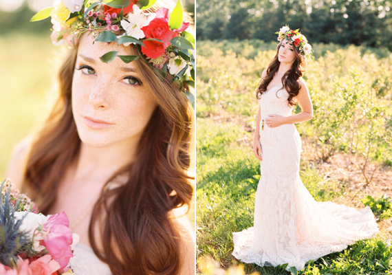 Strawberry Farm wedding inspiration | Photo by Chris Bodnar Photo | Read more - http://www.100layercake.com/blog/?p=71971