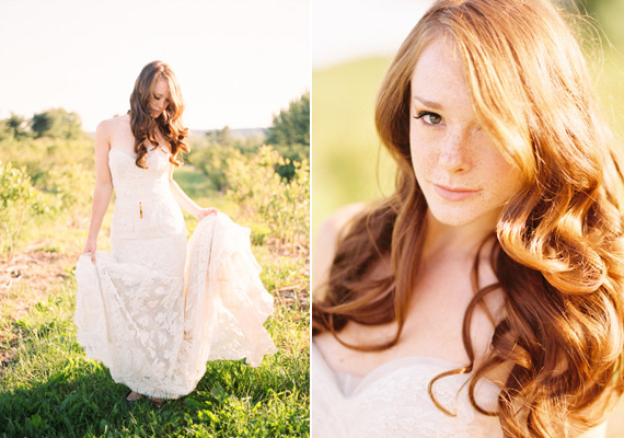 Strawberry Farm wedding inspiration | Photo by Chris Bodnar Photo | Read more - http://www.100layercake.com/blog/?p=71971