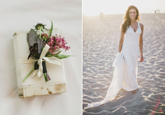 Malibu beach wedding | Photo by EP Love | Read more - http://www.100layercake.com/blog/?p=73149