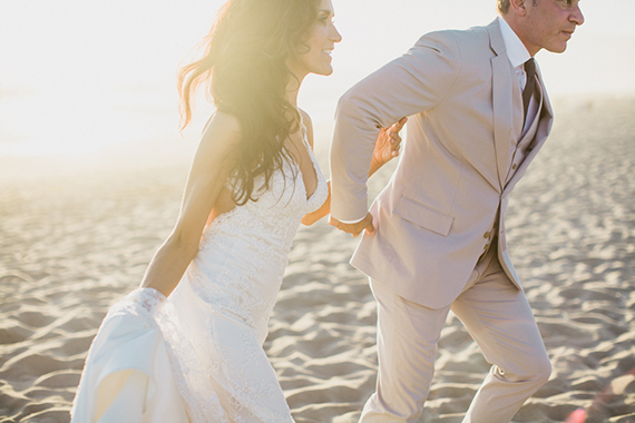 Malibu beach wedding | Photo by EP Love | Read more - http://www.100layercake.com/blog/?p=73149