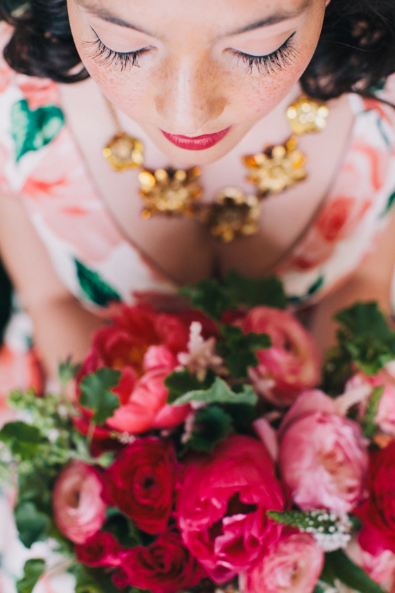 ModCloth bridesmaid dresses | Photo by Fondly Forever | Read more - http://www.100layercake.com/blog/?p=72601