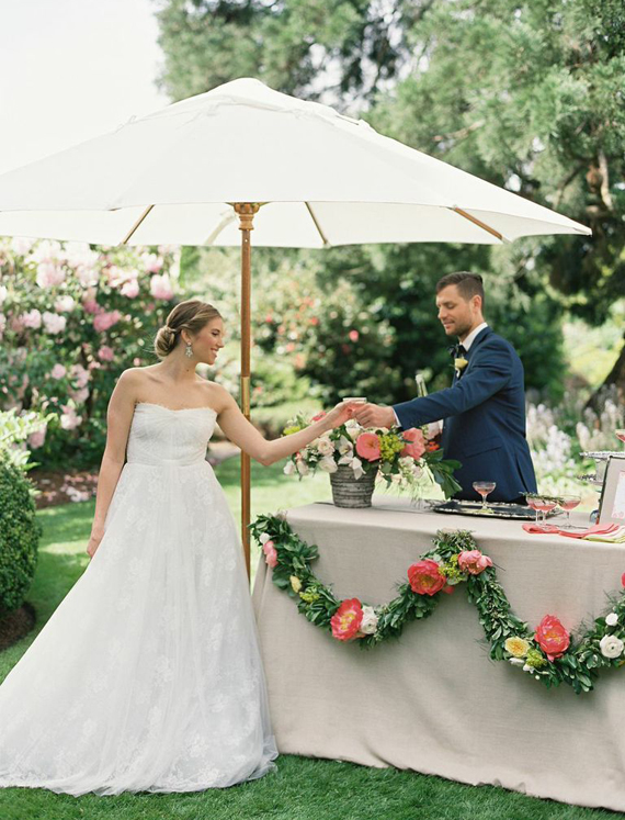 Vancouver garden-themed wedding inspiration | Photo by Christie Graham Photography | Event design Spread Love Events | Read more - http://www.100layercake.com/blog/?p=76177