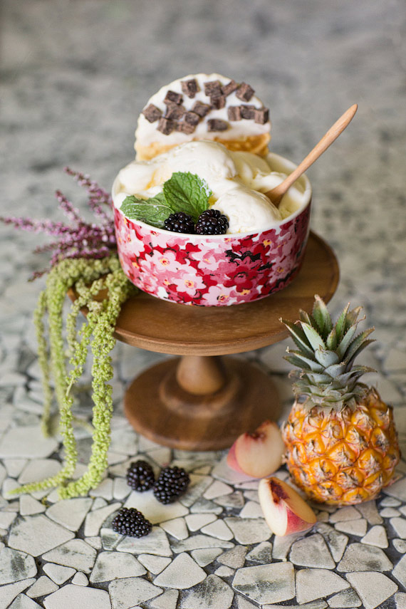 Waffle cone cookies and ice cream Dessert recipe 100 Layer Cake