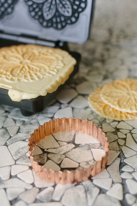 Waffle cone cookies and ice cream Dessert recipe 100 Layer Cake