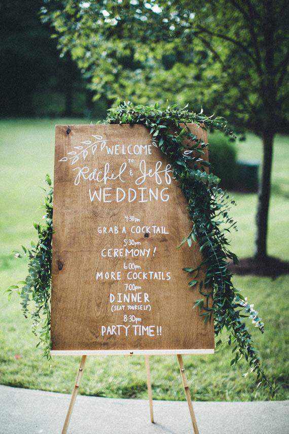 5 Ways to Display Your Wedding Schedule to Guests 66