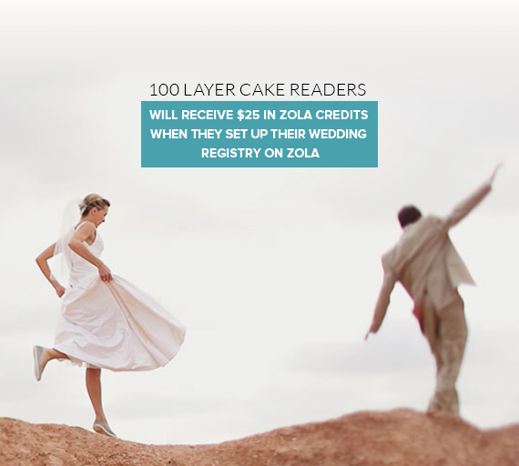 Create your wedding registry with Zola Wedding gifts 100 Layer Cake