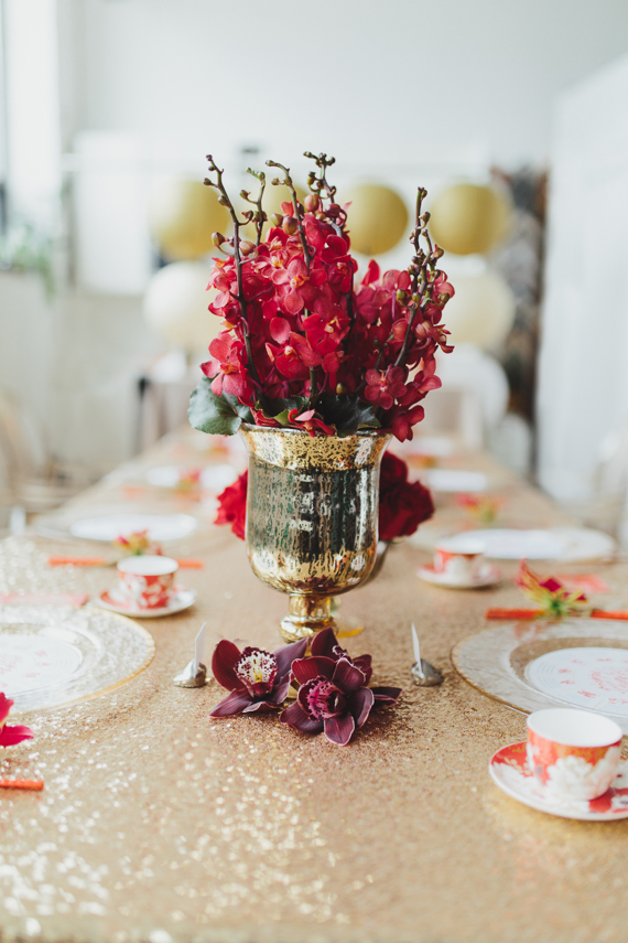 Chinese New Year party ideas | Red, gold party | 100 Layer Cake