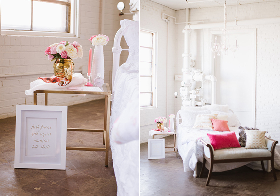 Valentine's Day boudoir shoot | wedding inspiration | 100 Layer Cake