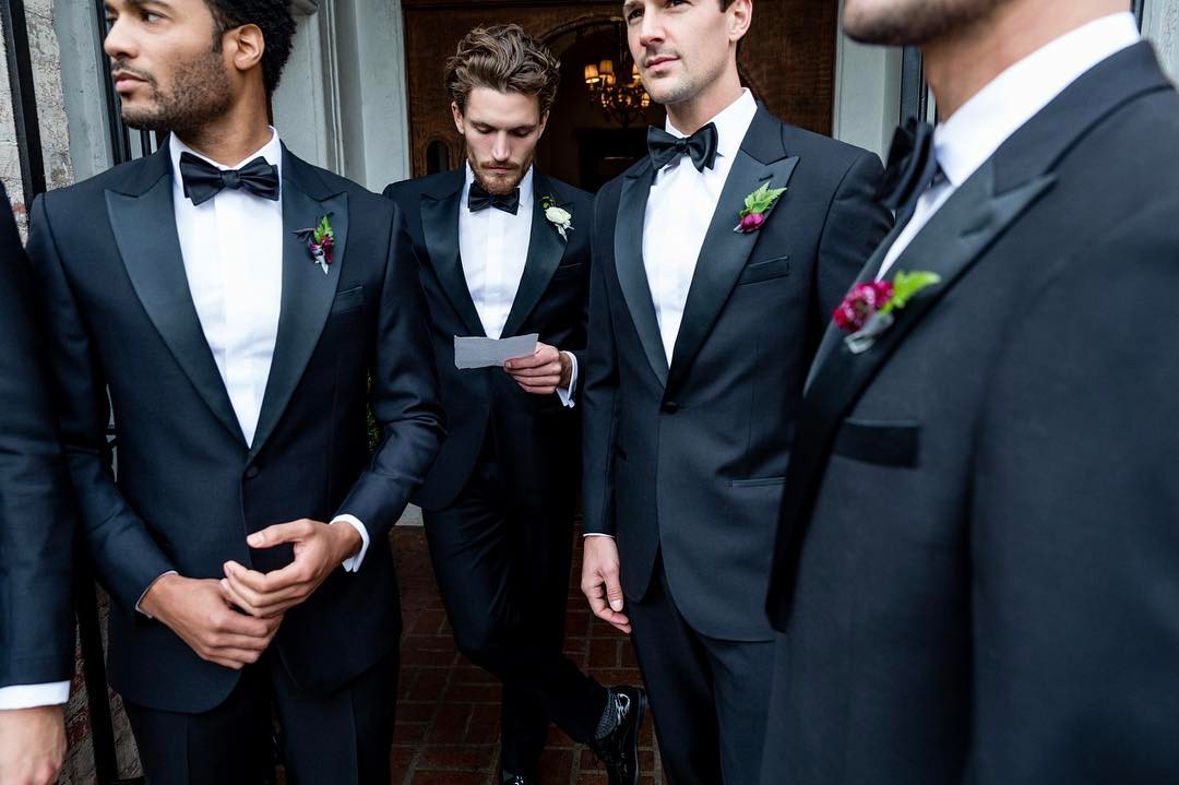 The Groomsmen Guide from The Black Tux 100 Layer Cake